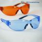 Preview: Racer Schutzbrille orange & blau von Pro-Fit