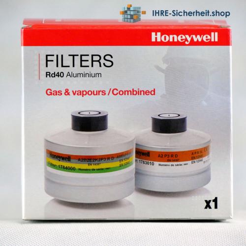 ABEK2HgP3 Aluminiumfilter für Honeywell Vollmaske OPTIFIT / FFP3