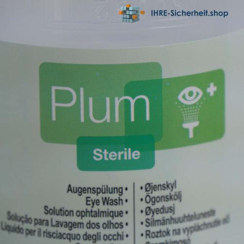 Augenspülflasche PLUM Augenspülung mit steriler NaCl-Lösung