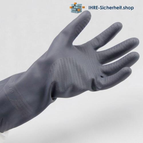 KCL CAMAPREN ® 720 Chemikalienschutzhandschuh Handinnenfläche und Finger mit Profil
