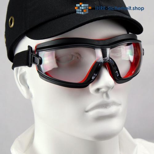 Portwest Specialist SLIM Vollsichtbrille mit seitlichem Schutz
