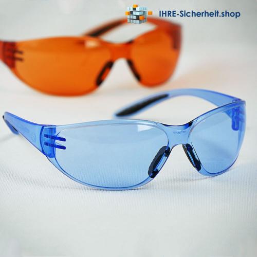 Racer Schutzbrille orange & blau von Pro-Fit