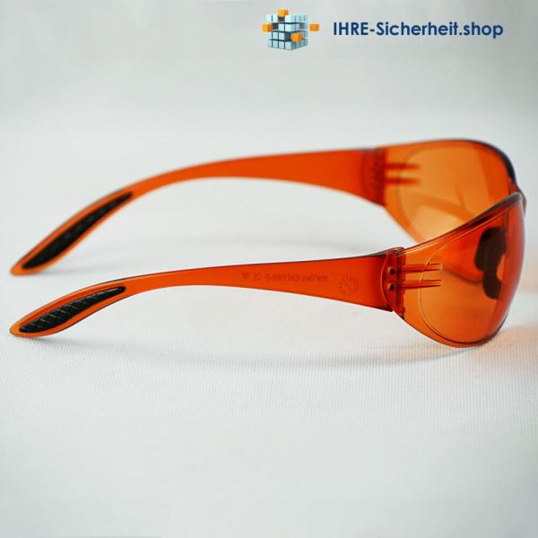 Racer Schutzbrille orange & blau von Pro-Fit
